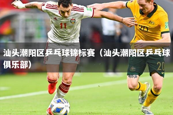 汕头潮阳区乒乓球锦标赛(汕头潮阳区乒乓球俱乐部)