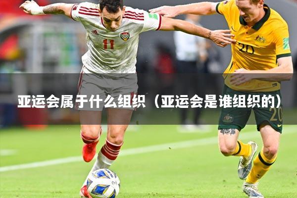 亚运会属于什么组织(亚运会是谁组织的)